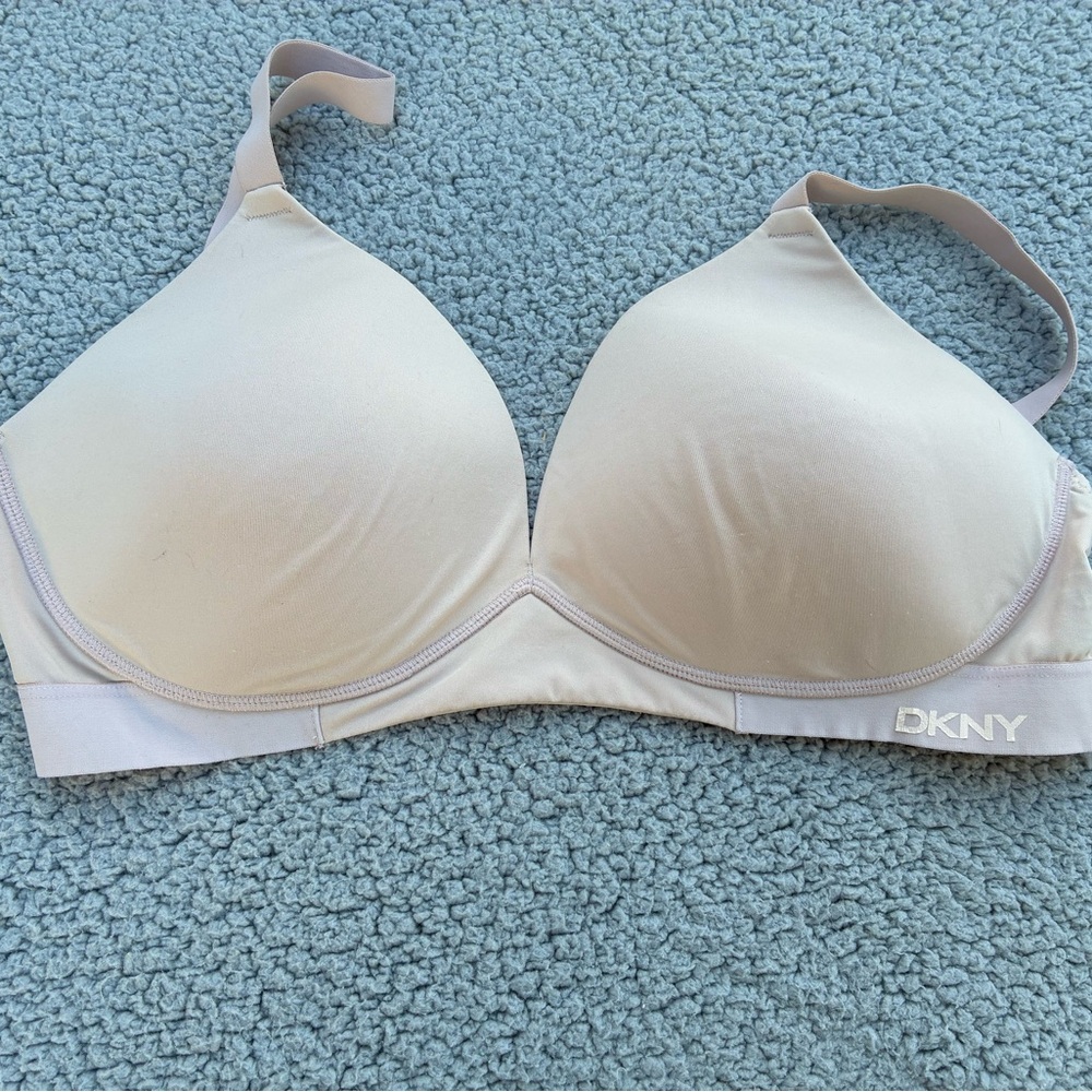 DKNY bra beige sz L